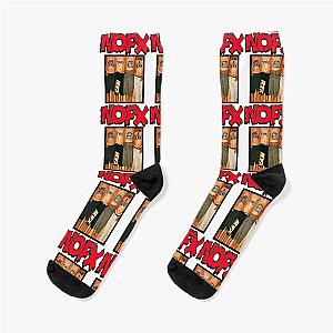 nofx logo essential Socks