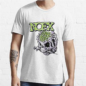 Nofx Merch Nofx Final Tour Skull Essential T-Shirt