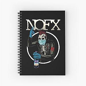 nofx logo essential Spiral Notebook