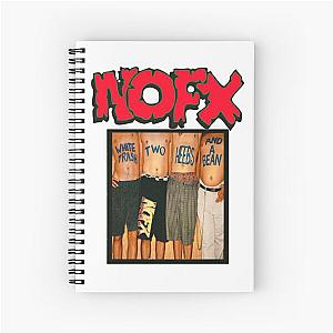 nofx logo essential Spiral Notebook