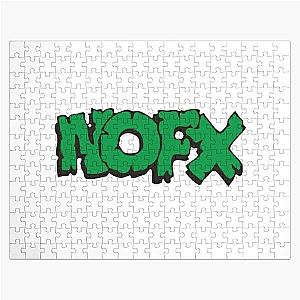 Nofx punk band logo Jigsaw Puzzle