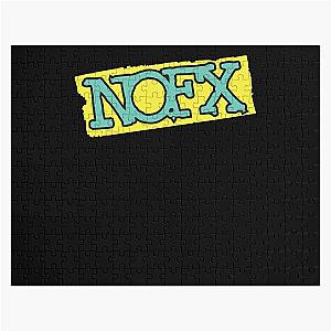 Funny Man Classic Nofx Logo Retro Wave Jigsaw Puzzle