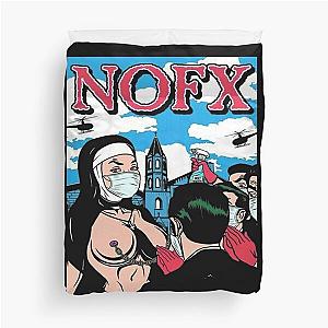 Nofx punk band logo Duvet Cover