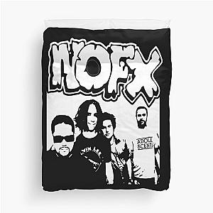 Nofx punk band logo Duvet Cover