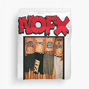 Nofx punk band logo Duvet Cover