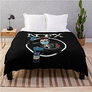 nofx logo essential Throw Blanket