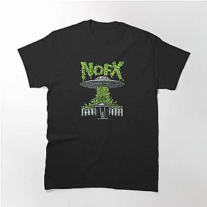 NOFX UFO On White House Classic T-Shirt