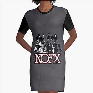 nofx band Classic  Graphic T-Shirt Dress