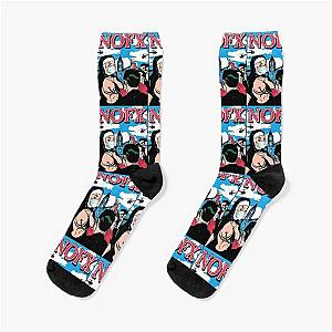 Nofx punk band logo Socks