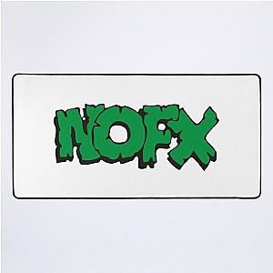 Nofx punk band logo Desk Mat