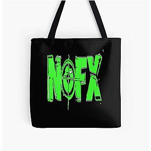 Mens My Favorite Nofx Gifts Music Fan All Over Print Tote Bag