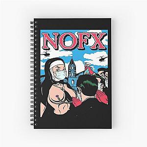 nofx logo essential Spiral Notebook