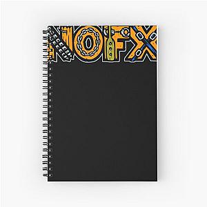 Nofx Logo Spiral Notebook