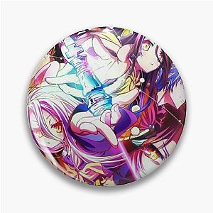 No Game No Life Collage Pin