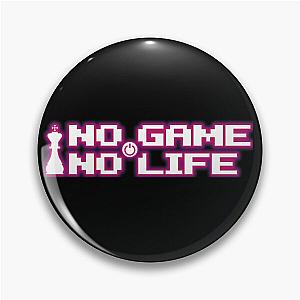 Anime No Game No Life Logo Pin