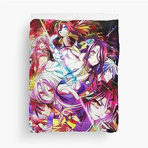 No Game No Life Collage Duvet Cover