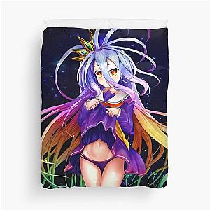 Shiro No Game No Life Drawing For Otaku Duvet Cover