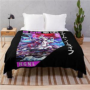 No Game No Life Cool Graphic Gifts NGNL Sora Shiro Throw Blanket