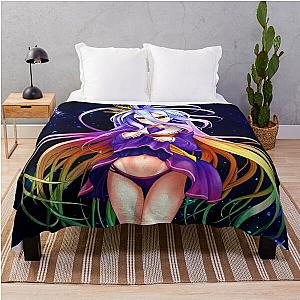 Shiro No Game No Life Drawing For Otaku Throw Blanket