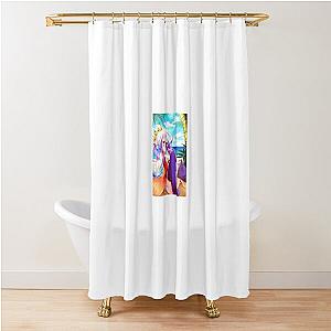 Shiro No Game No Life Fanart Anime Waifu classique  Shower Curtain