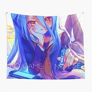 Shiro No Game No Life Epic Artwork for Fan Tapestry