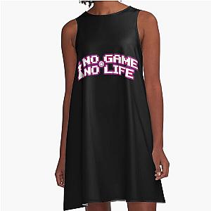 Anime No Game No Life Logo A-Line Dress