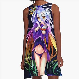 Shiro No Game No Life Drawing For Otaku A-Line Dress