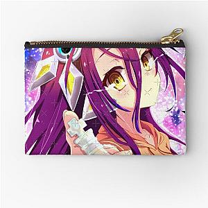 Schwi Dola No Game No Life Anime Girl  Zipper Pouch