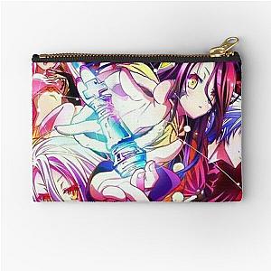 No Game No Life Collage Zipper Pouch