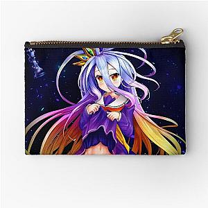 Shiro No Game No Life Drawing For Otaku Zipper Pouch