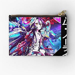 No Game No Life Cool Graphic Gifts NGNL Sora Shiro Zipper Pouch