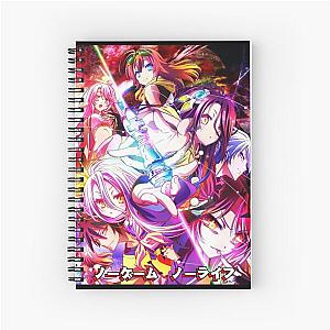 No game no life anime Spiral Notebook