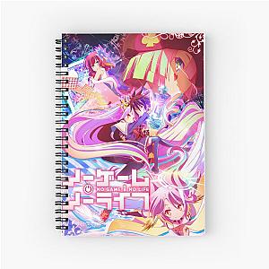 No Game No Life Zero - Cover Image  Spiral Notebook