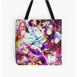 No Game No Life Collage All Over Print Tote Bag