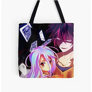 No Game No Life Shiro and Sora  All Over Print Tote Bag