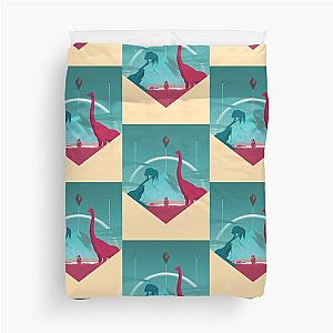 No Man's Sky - Minimalist Travel Style - Video Game Art Duvet Cover