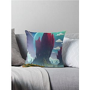 No Man's Sky Art Throw Pillow