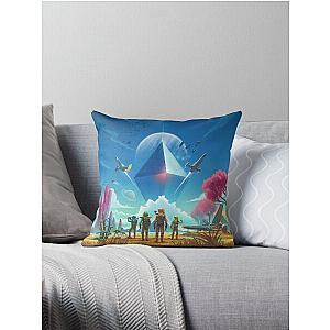 No Man's Sky - A new planet Throw Pillow