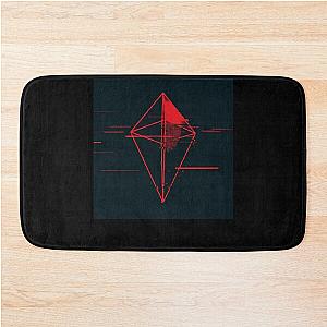 No Man's Sky Glitch red and black Bath Mat