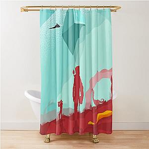 No Man's Sky Shower Curtain