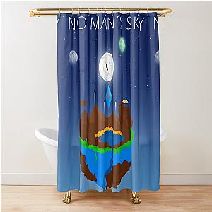 No man's sky  Shower Curtain