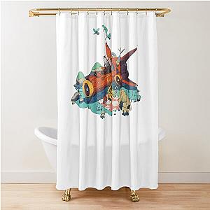 No Man's Sky game Shower Curtain