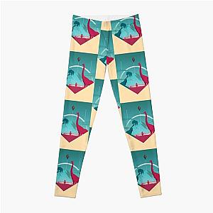 No Man's Sky - Minimalist Travel Style - Video Game Art Leggings