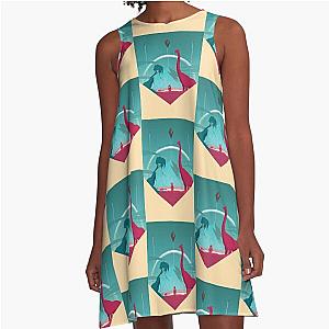 No Man's Sky - Minimalist Travel Style - Video Game Art A-Line Dress