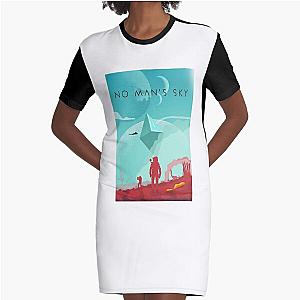 No Man's Sky Graphic T-Shirt Dress