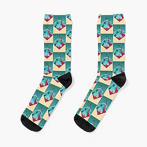 No Man's Sky - Minimalist Travel Style - Video Game Art Socks