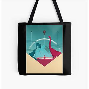 No Man's Sky - Minimalist Travel Style - Video Game Art All Over Print Tote Bag