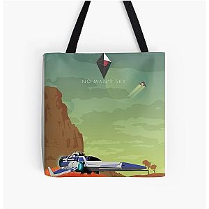 No Man's Sky All Over Print Tote Bag