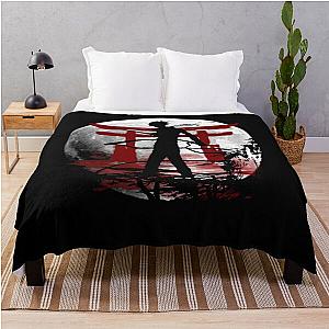 blood ninja noragami art gift for fans throw blanket
