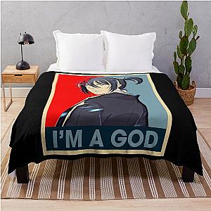 I Am a God Anime Noragami Throw Blanket